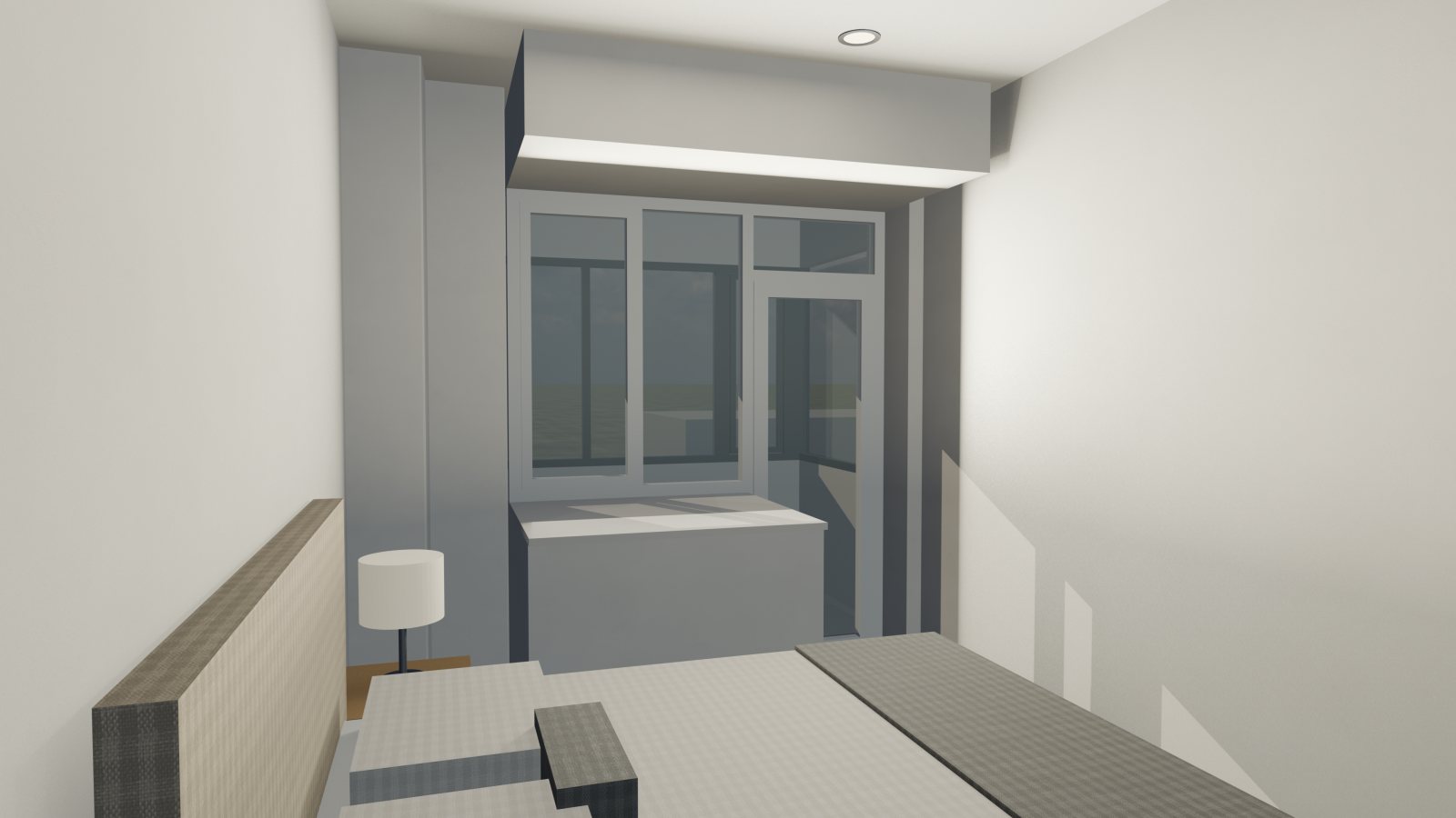 Type E: bedroom