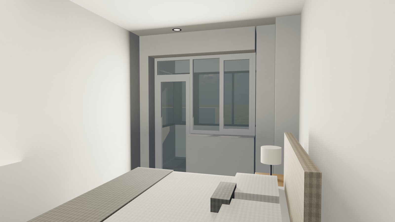 Type F: bedroom